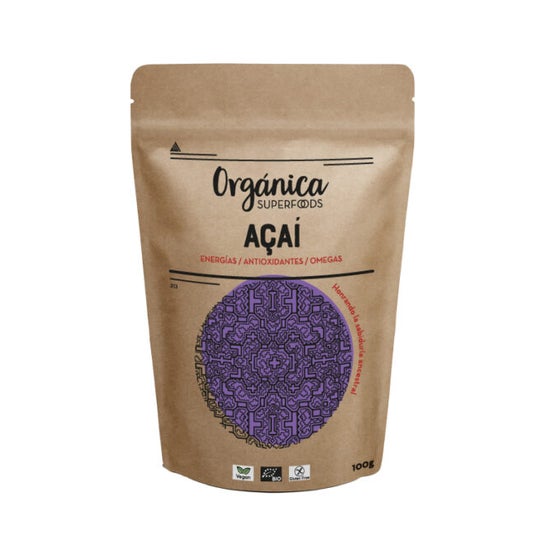 Organica Superfoods Acai Amazonia Raw Bio 100 g