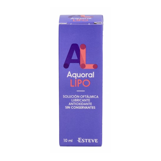 Aquoral Lipo Solución Oftálmica Lubricante Antioxidante 10ml