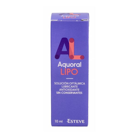 Aquoral Lipo Solución Oftálmica Lubricante Antioxidante 10ml