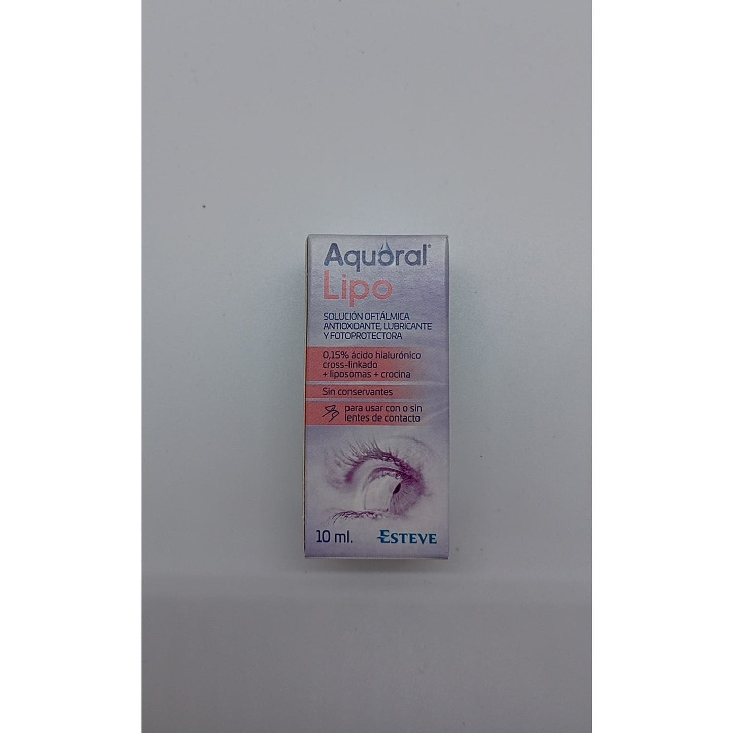 Aquoral Lipo Solución Oftálmica Lubricante Antioxidante 10ml