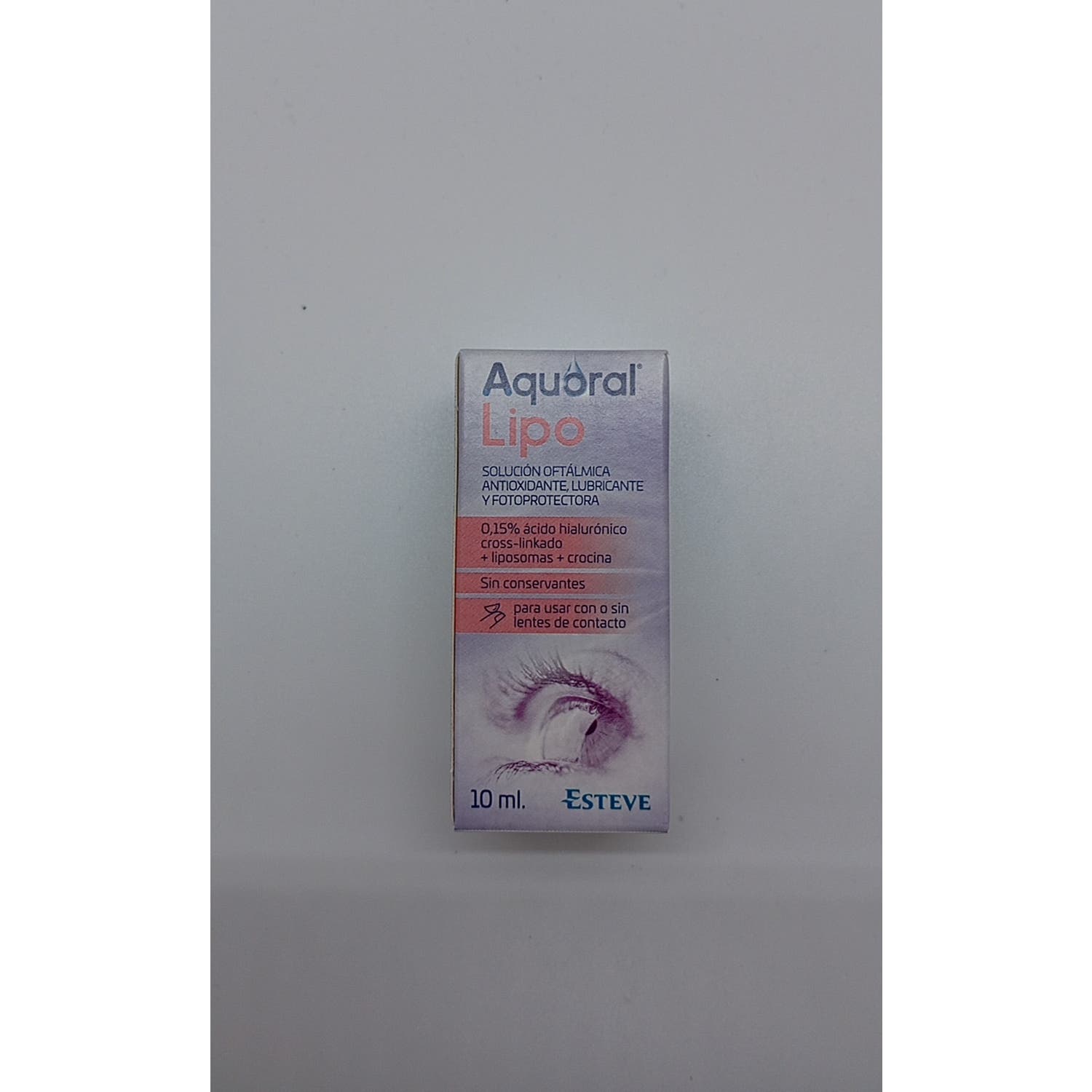 Aquoral Lipo Solución Oftálmica Lubricante Antioxidante 10ml
