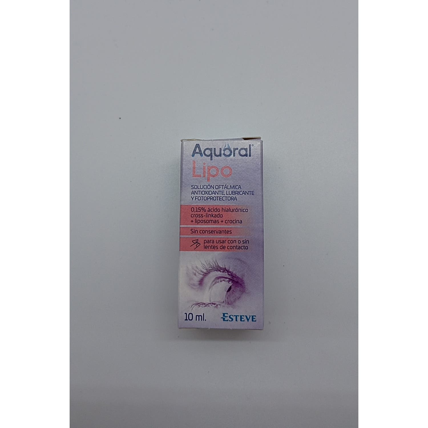 Aquoral Lipo Solución Oftálmica Lubricante Antioxidante 10ml