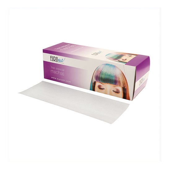 Eurostil Tiras Mechas 8 mm 100 uds