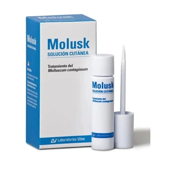 Molusk solución cutánea 3g