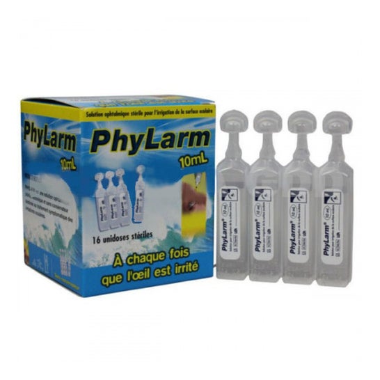 Phylarm Pack Solución Ocular Irrigación 0,9% 16x10ml