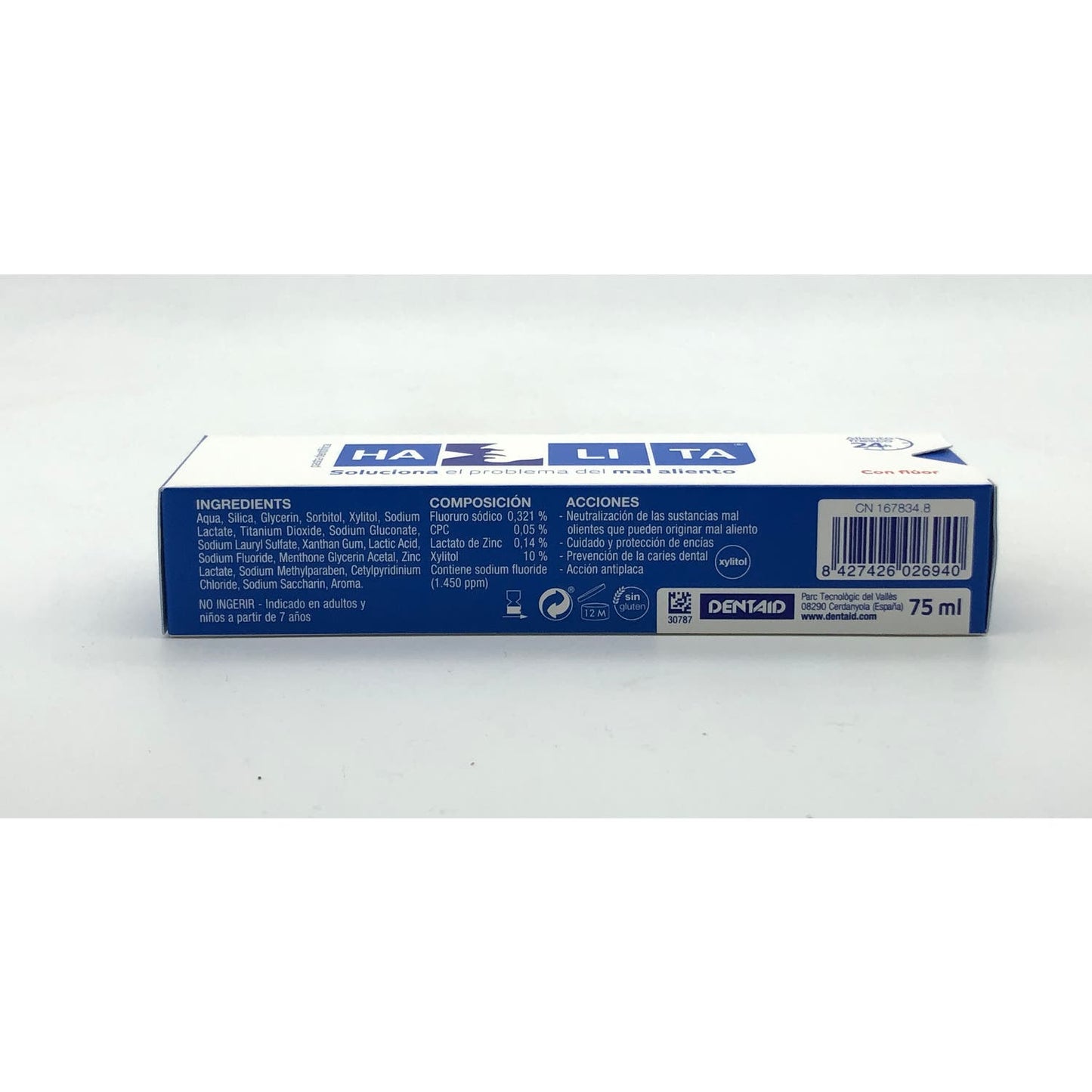 Halita Pasta Dentífrica 75ml