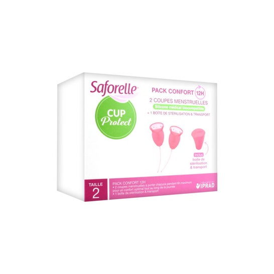 Saforelle Copa Menstrual Talla 2 1 par