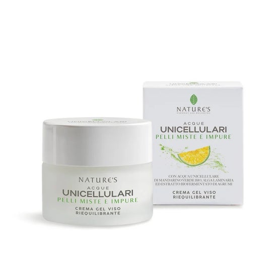Nature's Acque Unicelulari Gel Crema Facial Reequilibrante 50 ml
