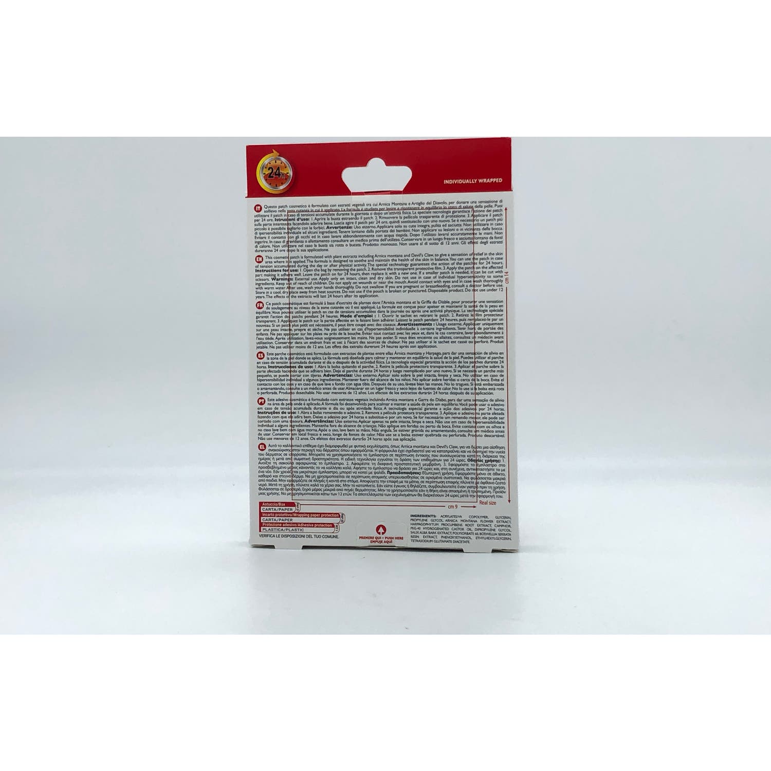 Stopdol Parches Arnica 9x14cm 5uds