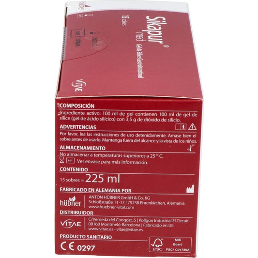 Vitae Sikapur med Gel de Sílice Gastrointestinal 15 sticks