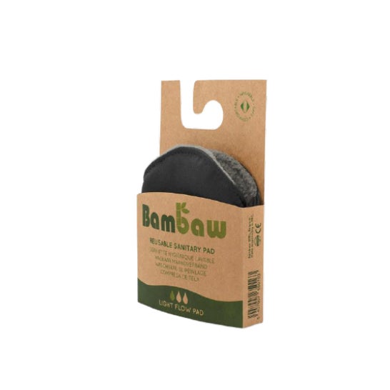 Bambaw Serviette Périodique Lavable Flux Léger 1ud