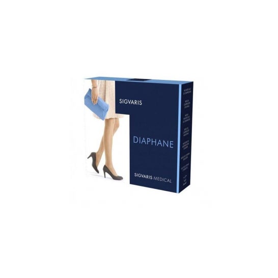Sigvaris Diaph 2 Medias Autofix Negro L M