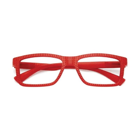 Twins Optical Gold Style Gafas Rojo +1.00 1ud