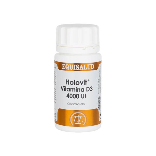 Equisalud Holovit Vitamina D3 4000 UI 50caps