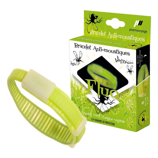 Pharma Travel Bracel Repelente de Mosquitos Caqui