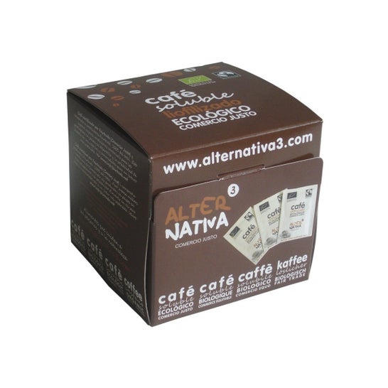 Alternativa3 Café Soluble Ecológico Liofilizado 25 sobres