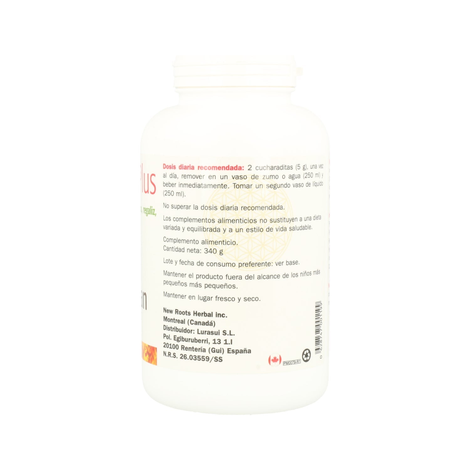 Sura Vitasan Psyllium Plus Fos Polvo 350g