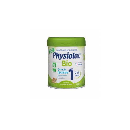 Physiolac Lait Bio 1 Formule Épaissie 800 g