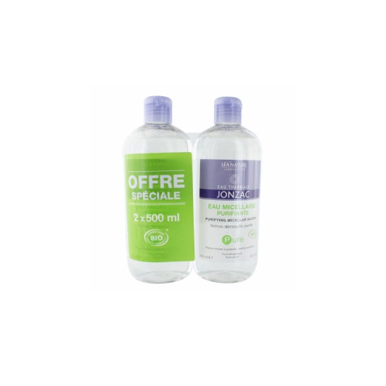 Jonzac Pure Purificante Agua Micelar 2x500 ml