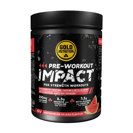 Gold Nutrition Polvo Proteico Pre-Workout Impact Watermelon 400g