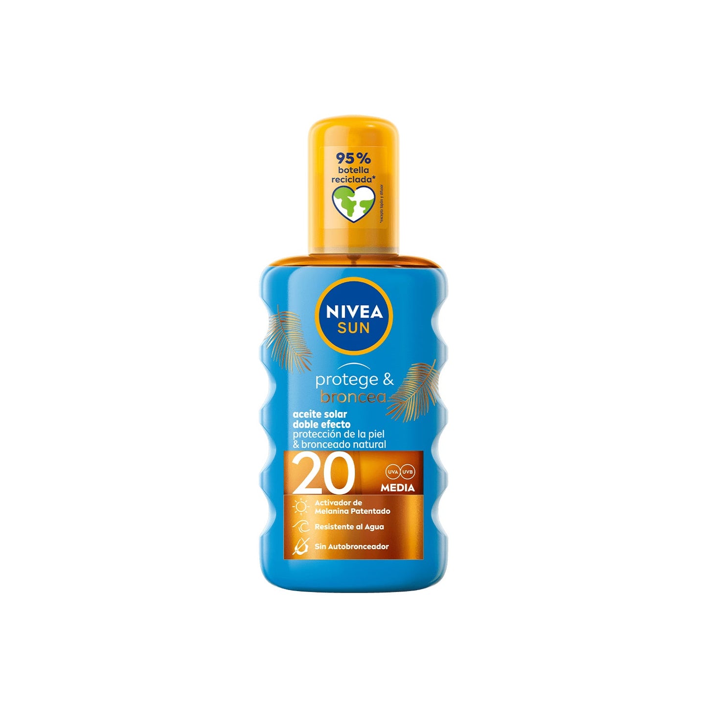 Nivea Sun Protege & Broncea Aceite en Spray SPF20 200ml