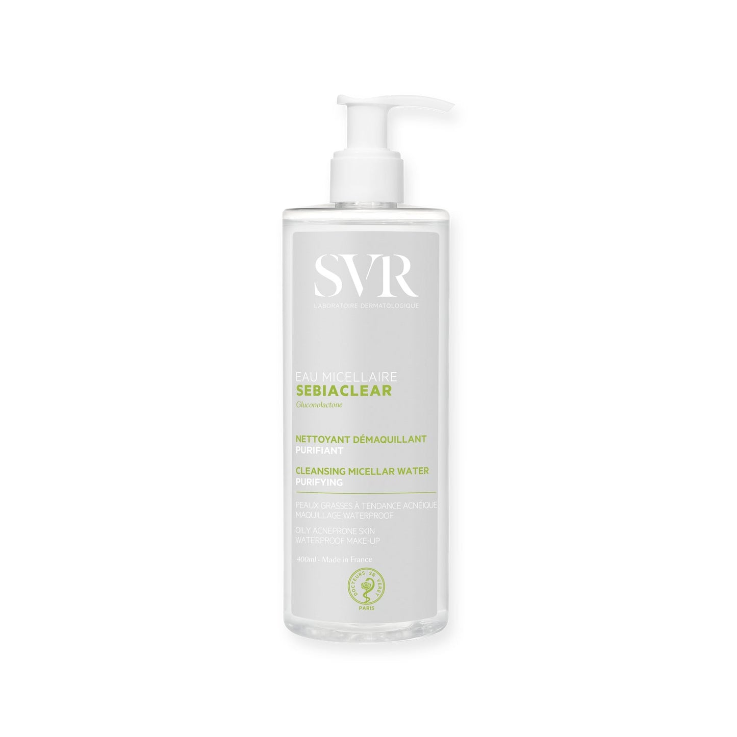 SVR Sebiaclear Eau Micellaire Agua Micelar Purificante 400ml