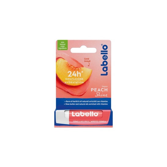 Labello Lip Balm Peach Shine 5.5ml