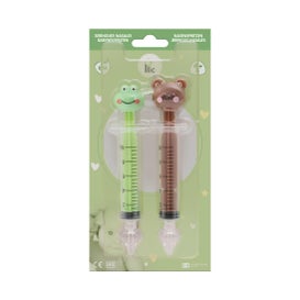 Plic Jeringa Nasal Oso + Rana 2uds