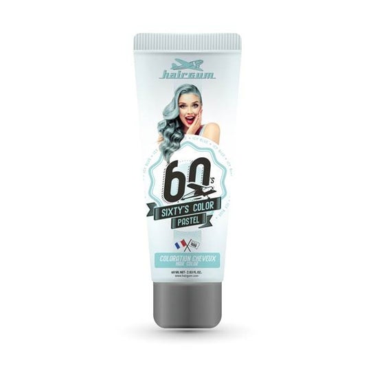 Hairgum Sixty's Color Hair Color Icy Blue 60 ml