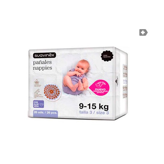 Suavinex Pañales T-4 9-15kg 24uds
