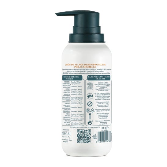 Dr. Tree Jabón de Manos Dermoprotector Pieles Sensibles 200 ml