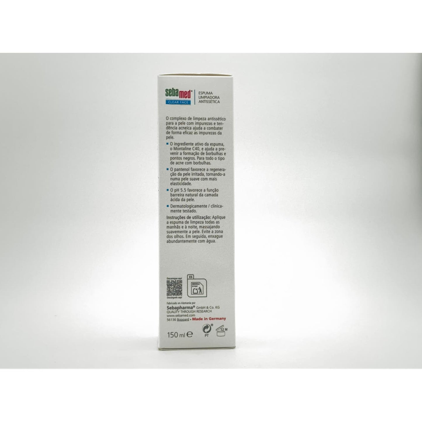 Sebamed Clear Face Espuma Limpiadora Antibacteriana 150ml