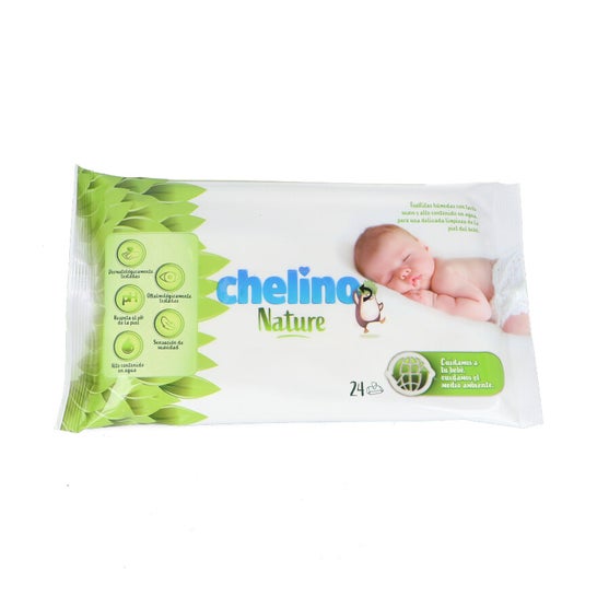 Chelino Nature Toallita Infantil 24 unidades