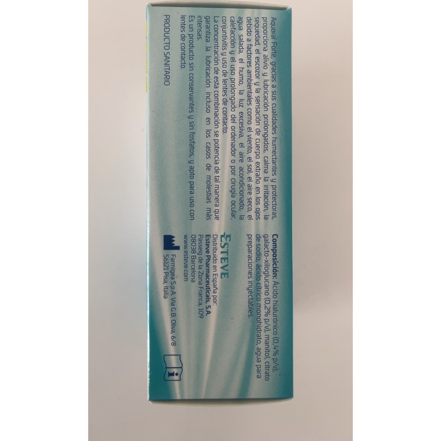 Aquoral Forte Gotas Oftálmicas 30monodosis