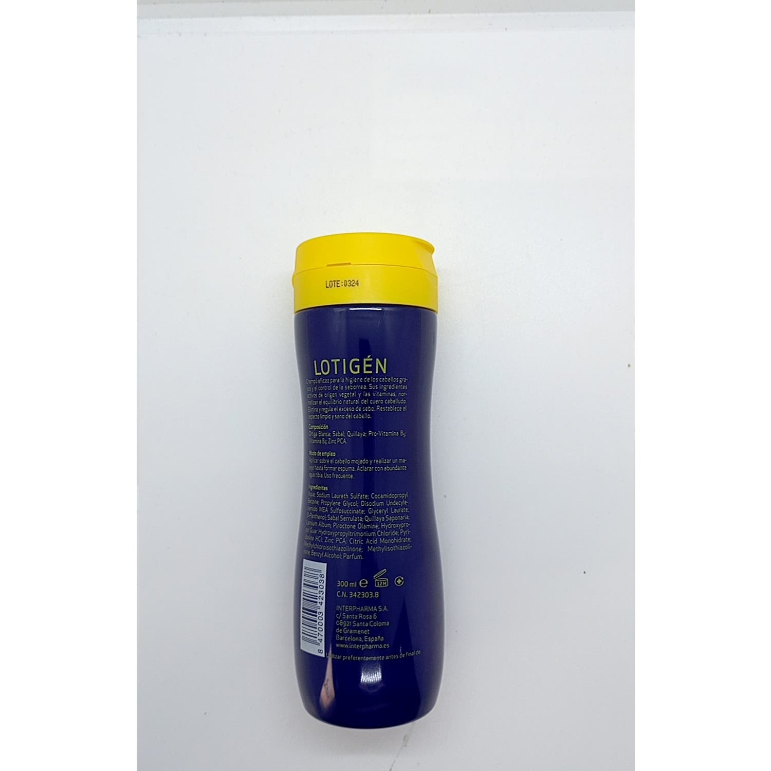 Lotigen champú antiseborreico 300ml