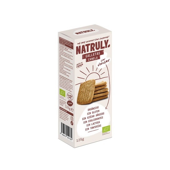 Natruly Galletas Canela Sin Gluten Bio 125g
