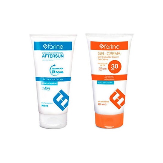 Farline Pack gel-Crema 200 ml + Aftersun 200 ml