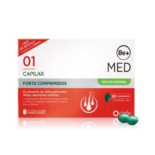 Be+ Capilar Uso Ocasional Forte Comprimidos 90comp