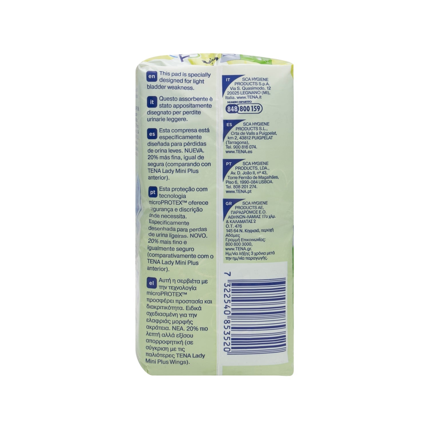 Tena Lady Mini Plus 16uds