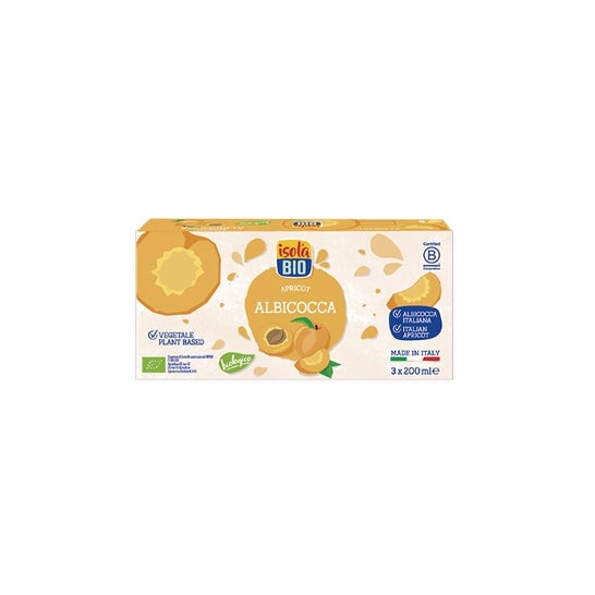 Isola Bio Zumo Albaricoque Bio 3x200ml