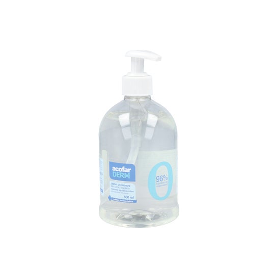 Acofarderm Jabón de Manos 0% 500 ml