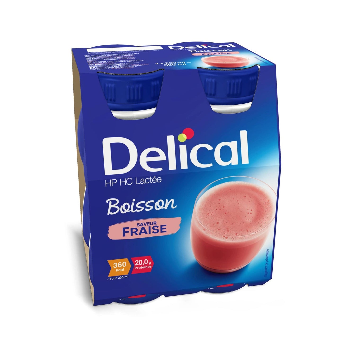 Delical Boiss Hphc Ct Nutrim Fresa 4/200Ml