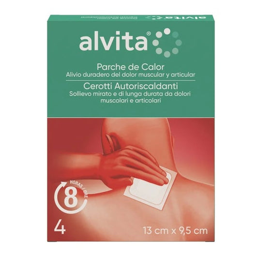 Alvita Parche Calor 13x95 4uds