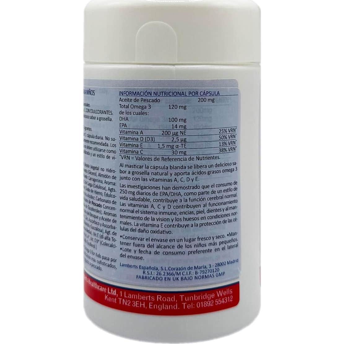 Lamberts Omega 3 for Kids 60 cáps