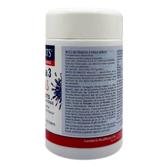 Lamberts Omega 3 for Kids 60 cáps