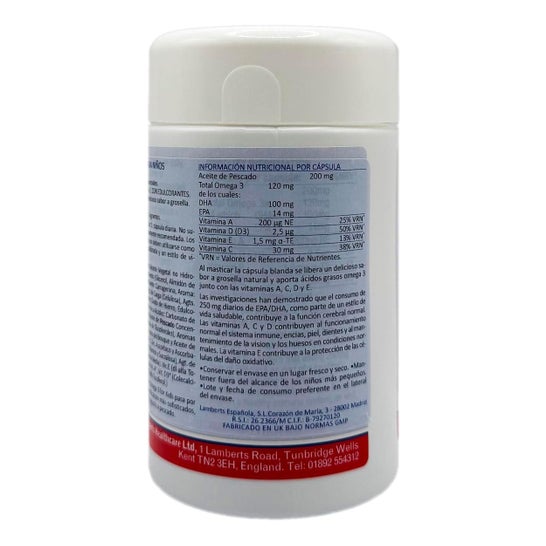 Lamberts Omega 3 for Kids 60 cáps