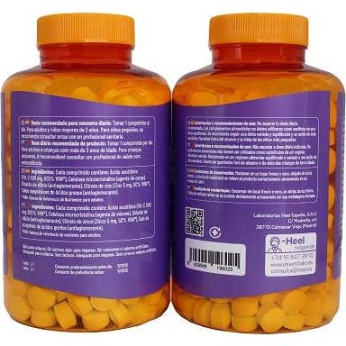 Essentialis Vitamina C Zinc 300comp