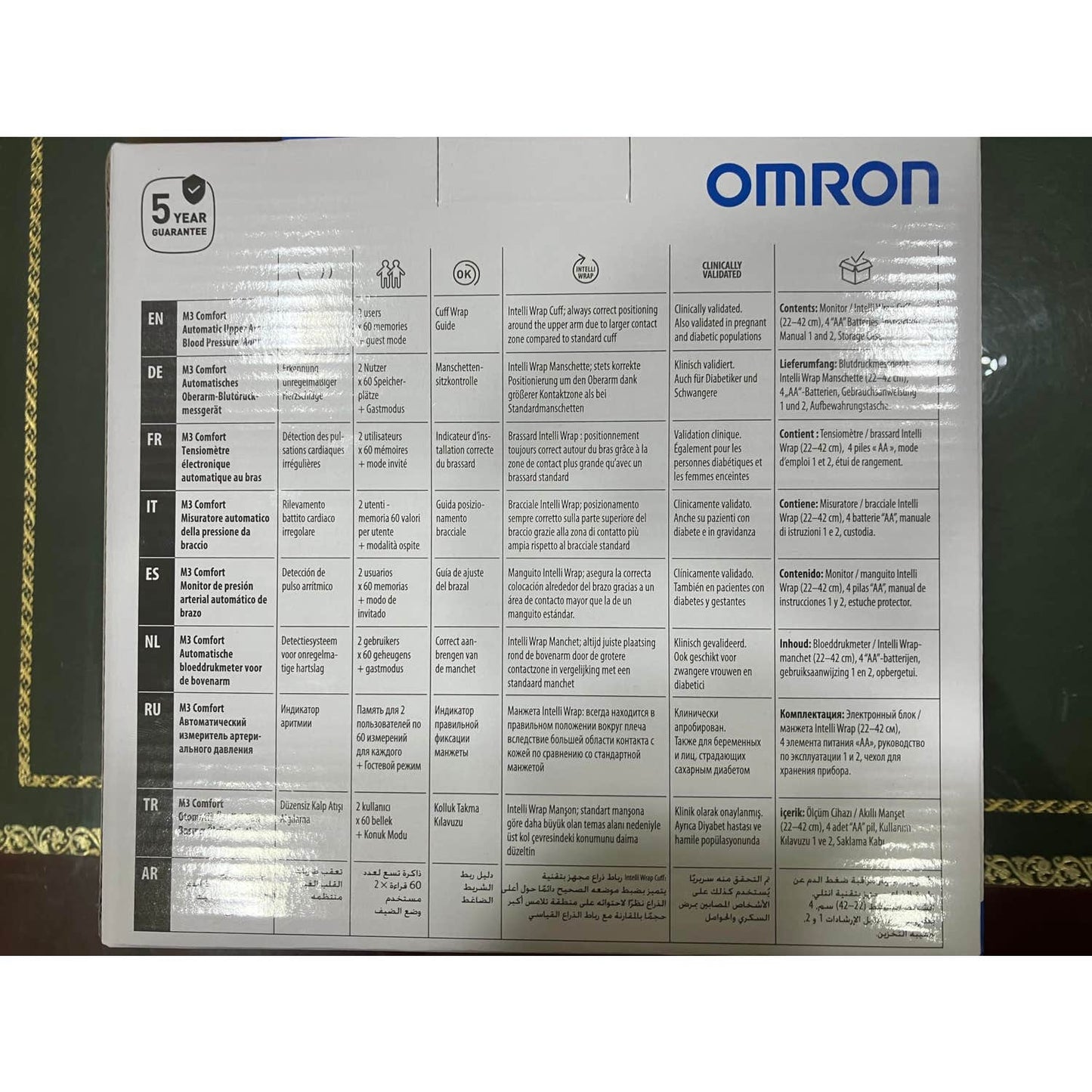Omron M3 Comfort AFib HEM-7196-FLE