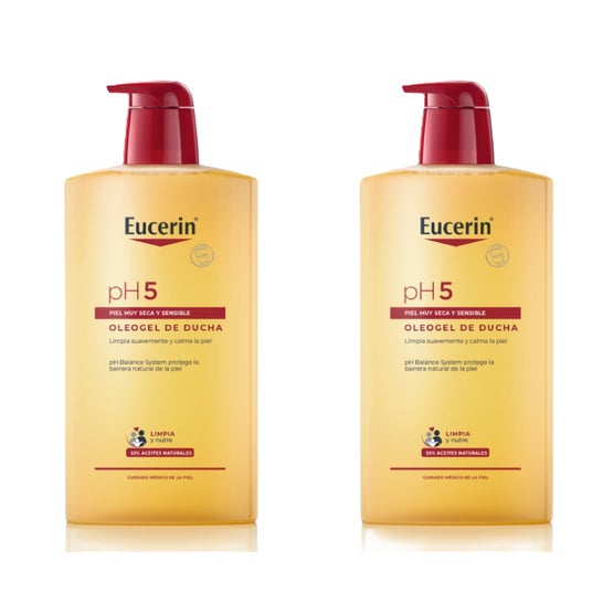 Eucerin Oleogel de Ducha 2x1000ml