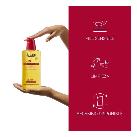 Eucerin pH5 Oleogel de Ducha 2x1000 ml